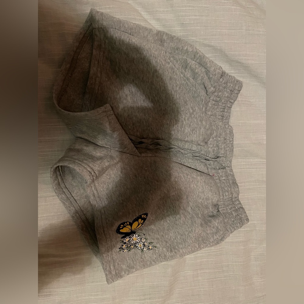 rue21 butterfly shorts, worn once, size small